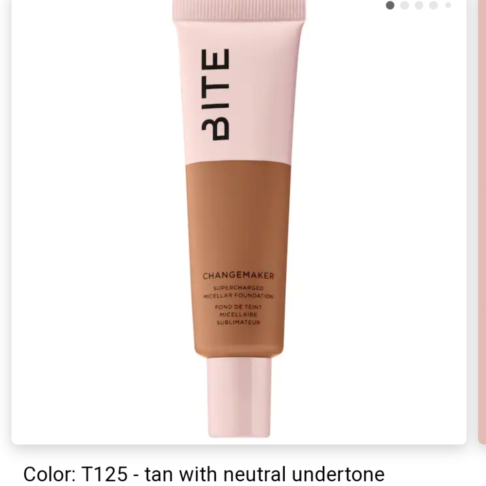 Bite beauty, changemaker, supercharged micellar fondation